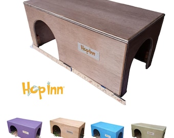 Hop Inn Guinea Pig House Hideout | Indoor Outdoor Easy Wipe Clean READYMADE
