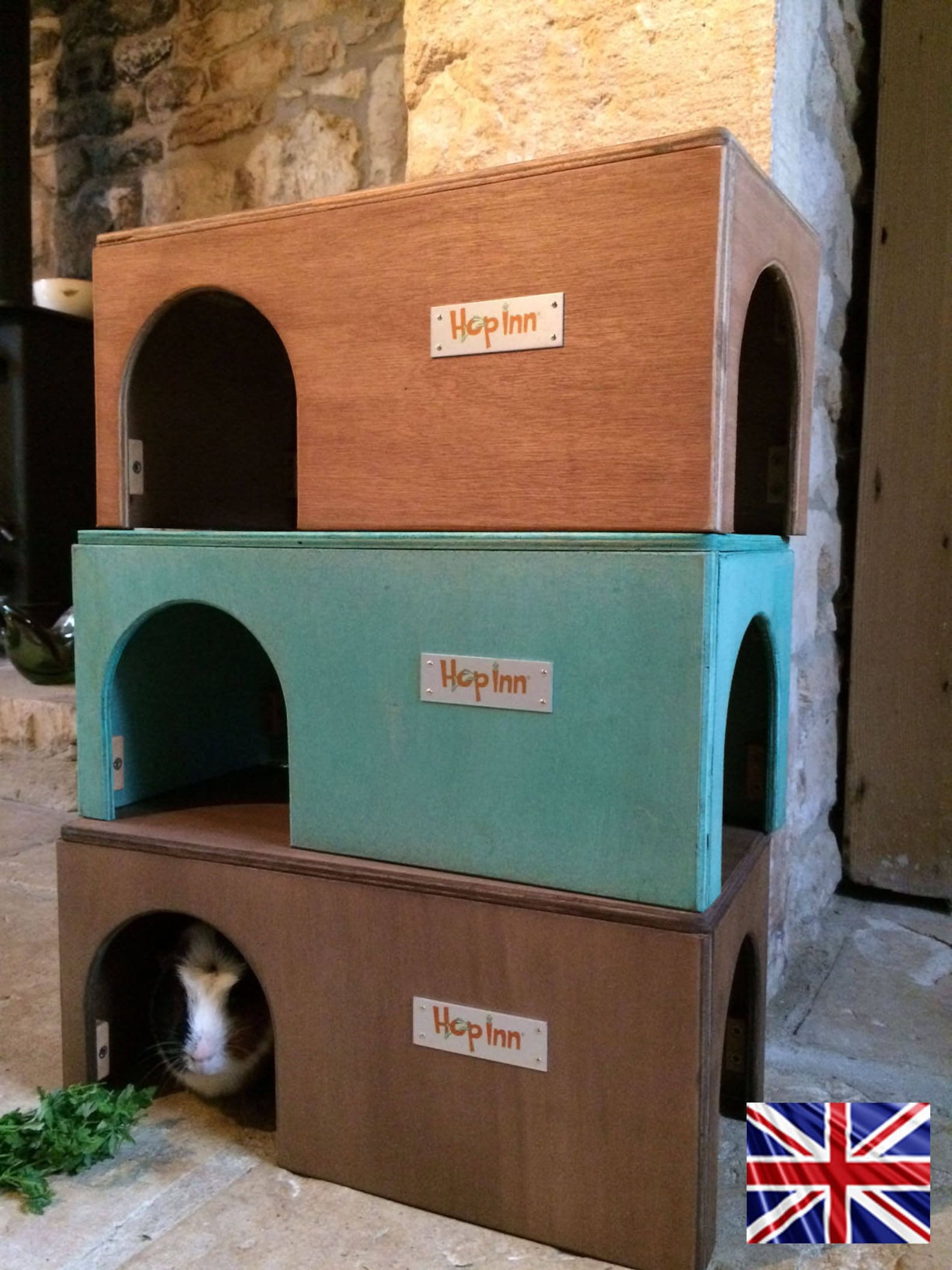 Guinea Pig Hide House Shelter Tunnel by Hop Inn Etsy