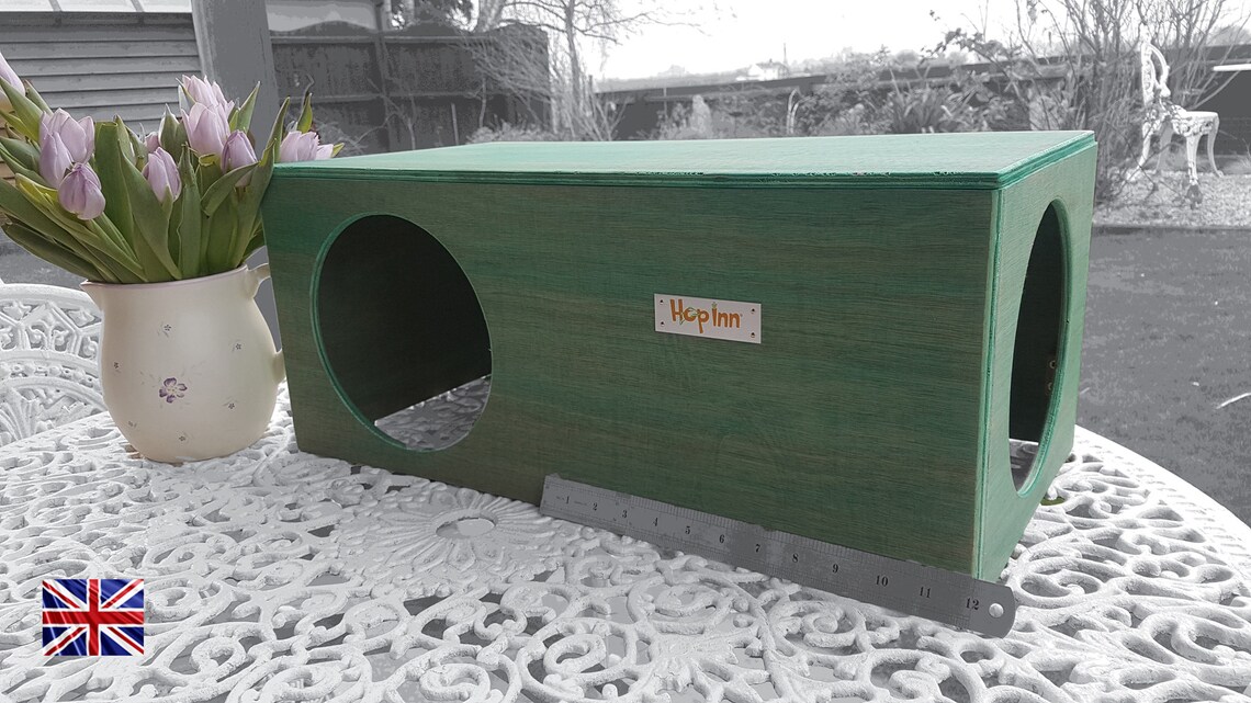 Rabbit Hideout Hideaway for Rabbits and Cats QUALITY FUN Etsy