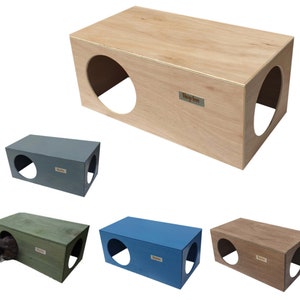 Hop Inn Large Rabbit Hideaway House Hide Shelter Assembled for Cats too Designed to Last All Weather Pet Friendly Paints and Stains image 3