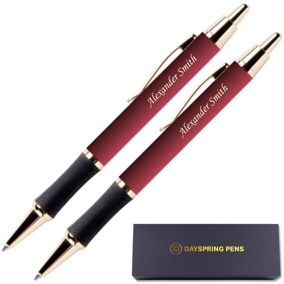 Monroe Pen and Pencil Set 18 Karat Gold Plated Gift Set. Dayspring Pens