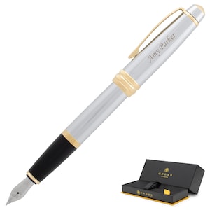 Dayspring Pens - Personalized/ Engraved Cross Bailey Medalist Fountain Pen. Custom Graduation Gift Pen. Free USA Shipping.
