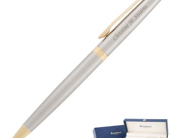 Waterman's Fountain Pen W/ Ideal 14KT Med Stub Nib - Vintage
