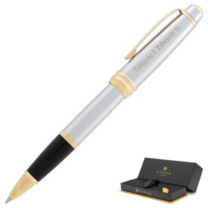 Dayspring Pens - Personalized/ Engraved Cross Bailey Medalist Rollerball Pen. Birthday Gift Pen. Free USA Shipping. Custom Fast Engraving.