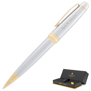 Dayspring Pens - Engraved/Personalized Cross Bailey Medalist Ballpoint Pen. Graduation Gift Pen, Groomsmen Gift, Groom Gift, Free Shipping.