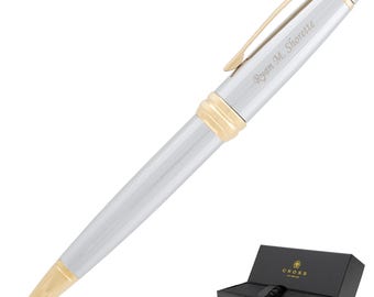 Dayspring Pens - Engraved/Personalized Cross Bailey Medalist Ballpoint Pen. Graduation Gift Pen, Groomsmen Gift, Groom Gift, Free Shipping.