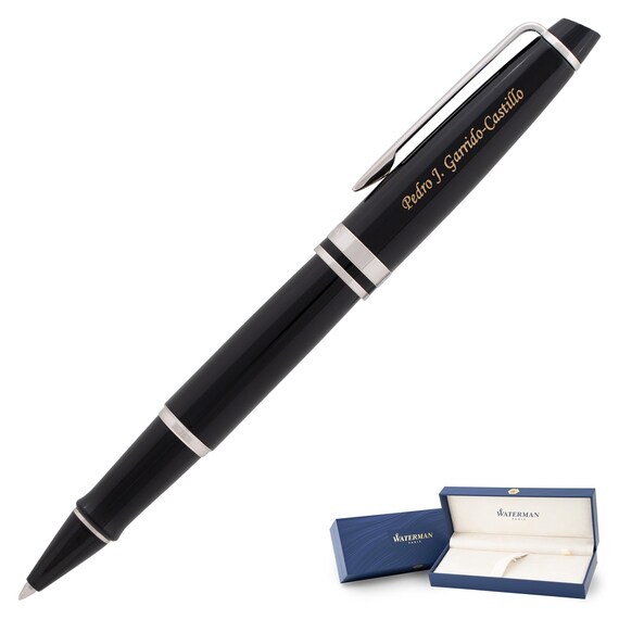 ウォーターマン エキスパート ローラーボールペン（ブラック、クローム