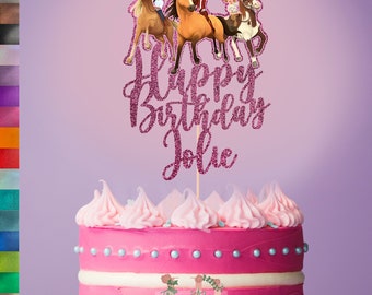 Spirit Riding Free Cake Topper Etsy