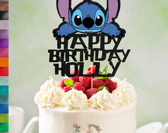 Lilo And Stitch Cake Topper Etsy