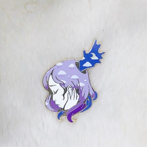 The Hole I Picked Mental Health Trichotillomania Enamel Pin