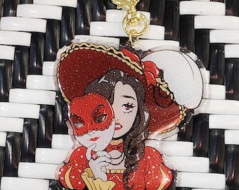 憂鬱マスカレード 笑う仮面 アクリルキーホルダー