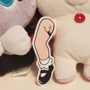 Doll&#39;s Leg Sticker