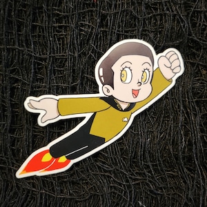 Flying Robot Robot Sticker