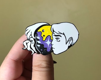 One Less Cage 3 Enamel Pin