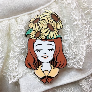 Sunny Disposition Enamel Pin