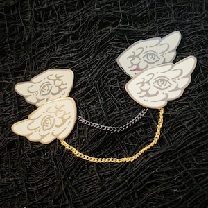 Angel Wings Hard Enamel Pin