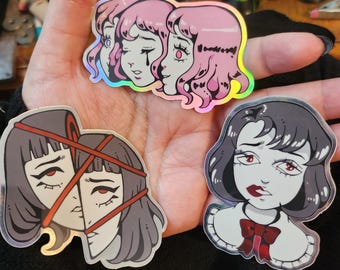 まとまりがないステッカー