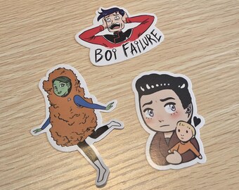 宇宙の旅ステッカー