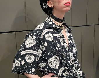 Prepare Your Grave Unisex Button Up
