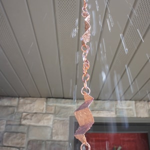 Good Directions 16.5" Copper Rain Chain Basin - Blue Verde Finish