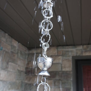 Stainless Steel Egg Cup Rain Chain