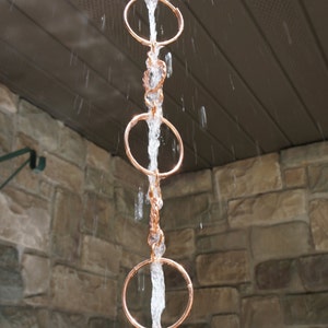 Copper Rain Chain