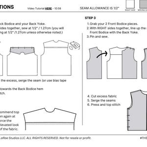 Unisex-Arbeitsjacke – Campingjacke (PDF-Schnittmuster, 2XS-4XL) Bild 20