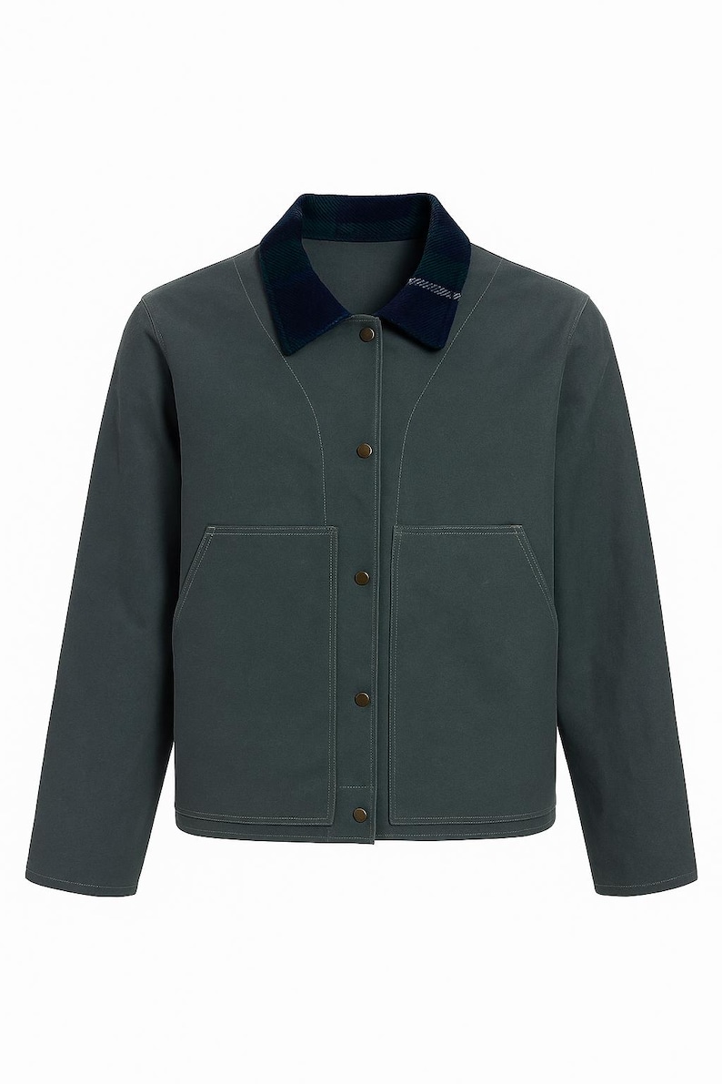Unisex Chore Coat Sewing Pattern – Camp Coat (PDF Pattern, 2XS-4XL) image 11