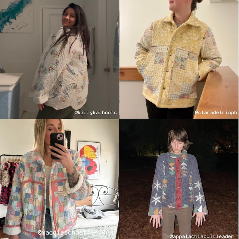 Beginner-friendly chore coat sewing pattern, perfect for creating a durable, Carhartt-style work coat. Easy-to-follow instructions for sewing a versatile barn coat or work jacket. Ideal pattern for novice sewists looking to make a rugged, practical