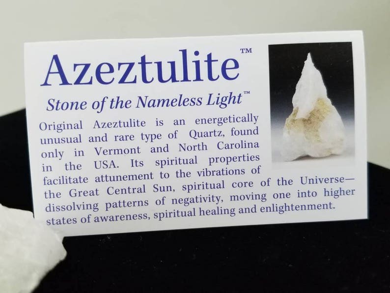 Powerful White Azeztulite/Azozeo Activated/Receiving the Nameless Light/Link with the Great Central Sun image 5