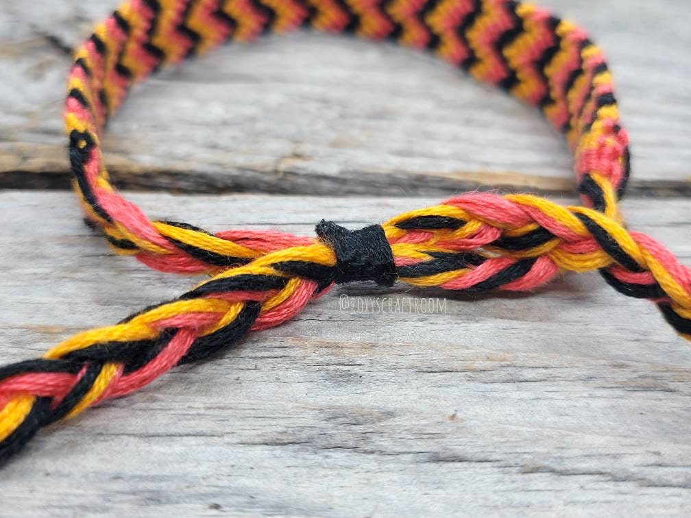 Double Chevron Friendship Bracelet Etsy Canada