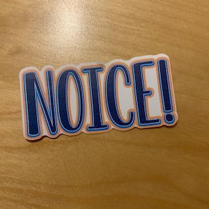 Brooklyn 99 Sticker oder Magnet - Noice!