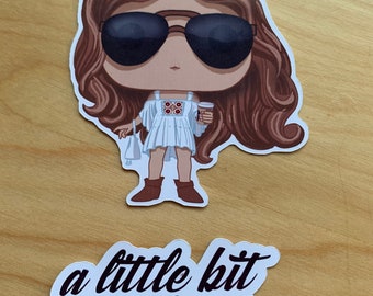 A Little Bit Alexis - Set of 2 Alexis Rose Stickers or Magnets