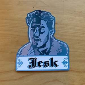 What We Do in the Shadows Vinyl Sticker or Magnet - Jesk (ghost)