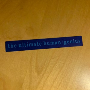 Brooklyn 99 Vinyl Sticker oder Magnet - Das ultimative Genie