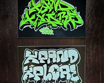 Paquete de pegatinas de graffiti Xpand Xplore