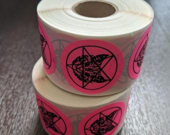 Rollo pentacat 500 pegatina