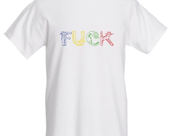 Cat "FUCK" t-shirt