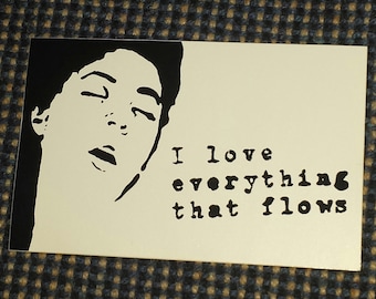 pegatina Todo lo que fluye