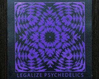 Legalize Psychedelics sticker