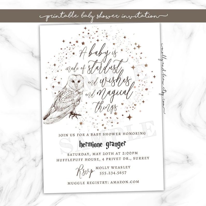 Harry Potter Motivated Child Shower Invitation and E book Card, Harry Potter Concept Shower Invitation, Muggle Shower Invite towards Print, Electronic mail, Words picture about Printable Harry Potter Invitations called Harry Potter Encouraged Kid Shower Invitation and Reserve Card, Harry Potter Concept Shower Invitation, Muggle Shower Invite in the direction of Print, E mail, Phrases