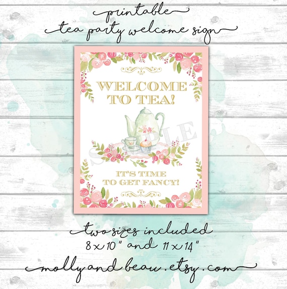 Tea Occasion Welcome Indication, Printable Welcome Indicator, Tea Occasion Printable, Welcome towards Tea Its year towards Acquire Extravagant!, Costume Up, Tea Celebration Birthday photo regarding Tea Party Printable identify Tea Occasion Welcome Signal, Printable Welcome Indicator, Tea Occasion Printable, Welcome toward Tea Its season towards Order Extravagant!, Costume Up, Tea Social gathering Birthday