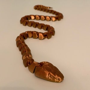 Articulated 2 Foot Long Snake - 13 Colors Articulated Desk Toy