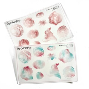 Alcohol Ink Swatches HOLIDAY COLLECTION MULTICOLOR Transparent Matte image 4