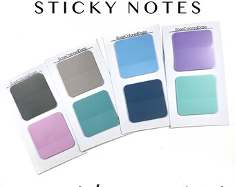 Translucent Sticky Notes - 1.7" Square / Set of 2