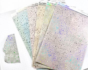 Naklejki z papieru washi - Rozrywalna strona washi - Konfetti - Pastele wiosenne - Naklejki do planera - Naklejki do albumu - Naklejki Bujo