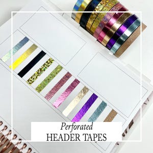 Perforated Header Tape