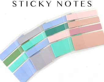 Translucent Sticky Notes - 2.5" Strips