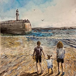 Photo into a Painting | Custom watercolour/oil painting Perfect gift for partner, friend, Husband, wife, mother, father and more!