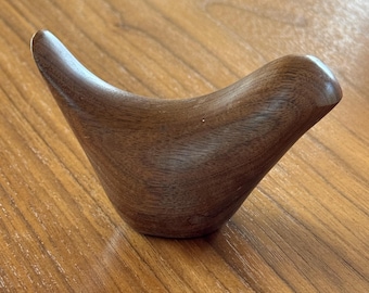 Vintage Modern, abstract wooden bird